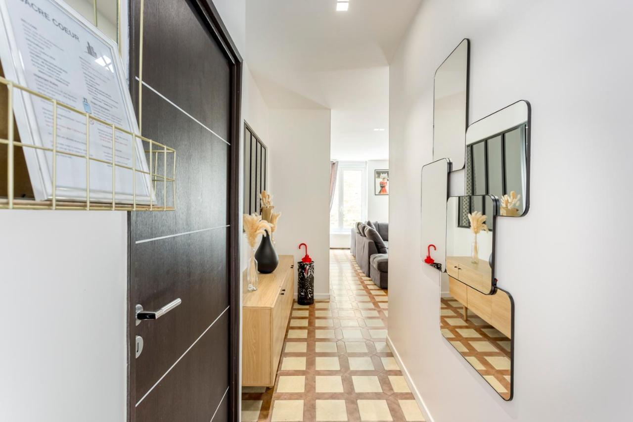 180 Suite Eden, Luxury Apt At Sacre Coeur Paris Exterior foto